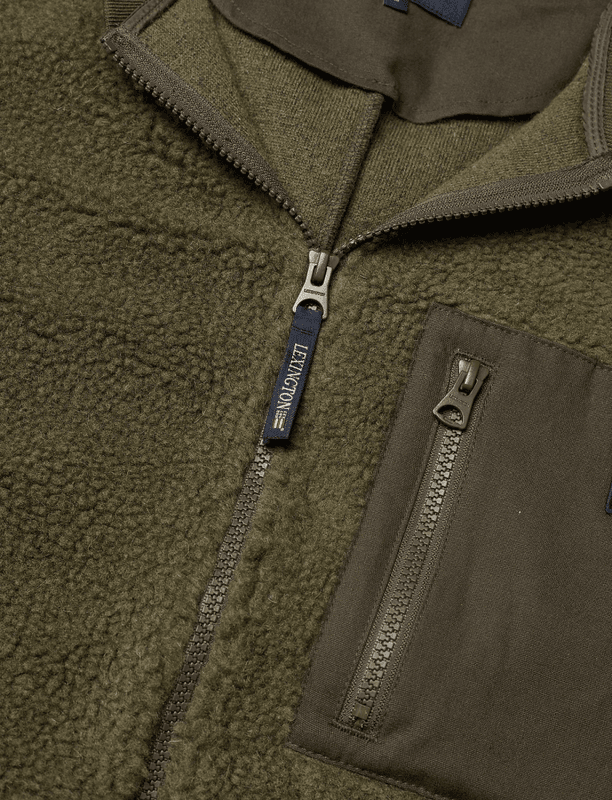 Mattia Pile Vest Green